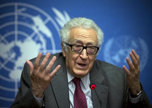 U.N. mediator for Syria Lakhdar Brahimi 