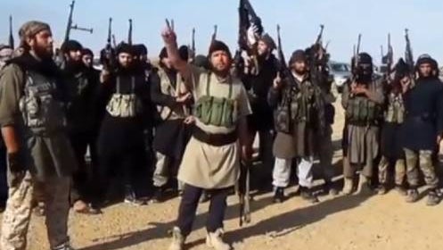 Fighters from the Islamic State of Iraq and Syria 