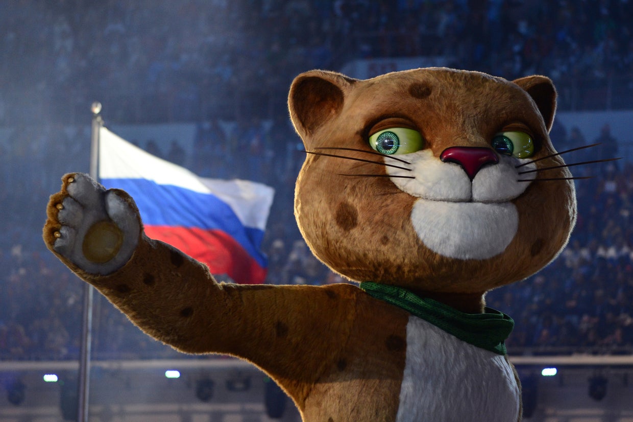 Mascot of 2014 Winter Olympics Russian Spirit