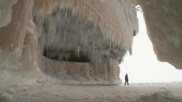 Lake Superior's dazzling ice caves 