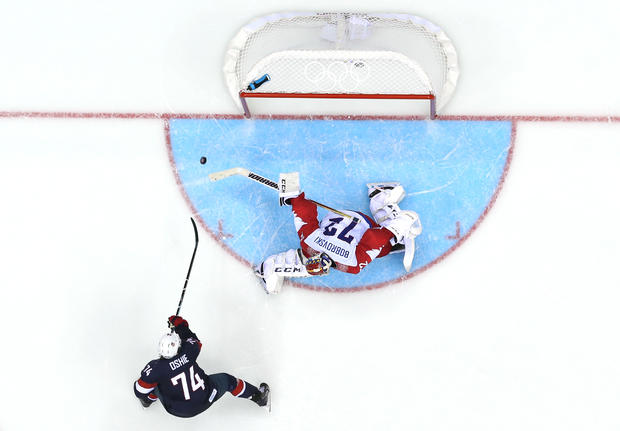 Ice Hockey - Winter Olympics Day 8 - United States v Russia 
