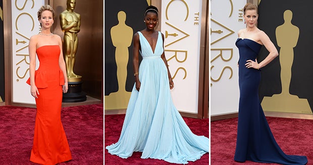 2014 Oscars The hottest red carpet looks CBS News