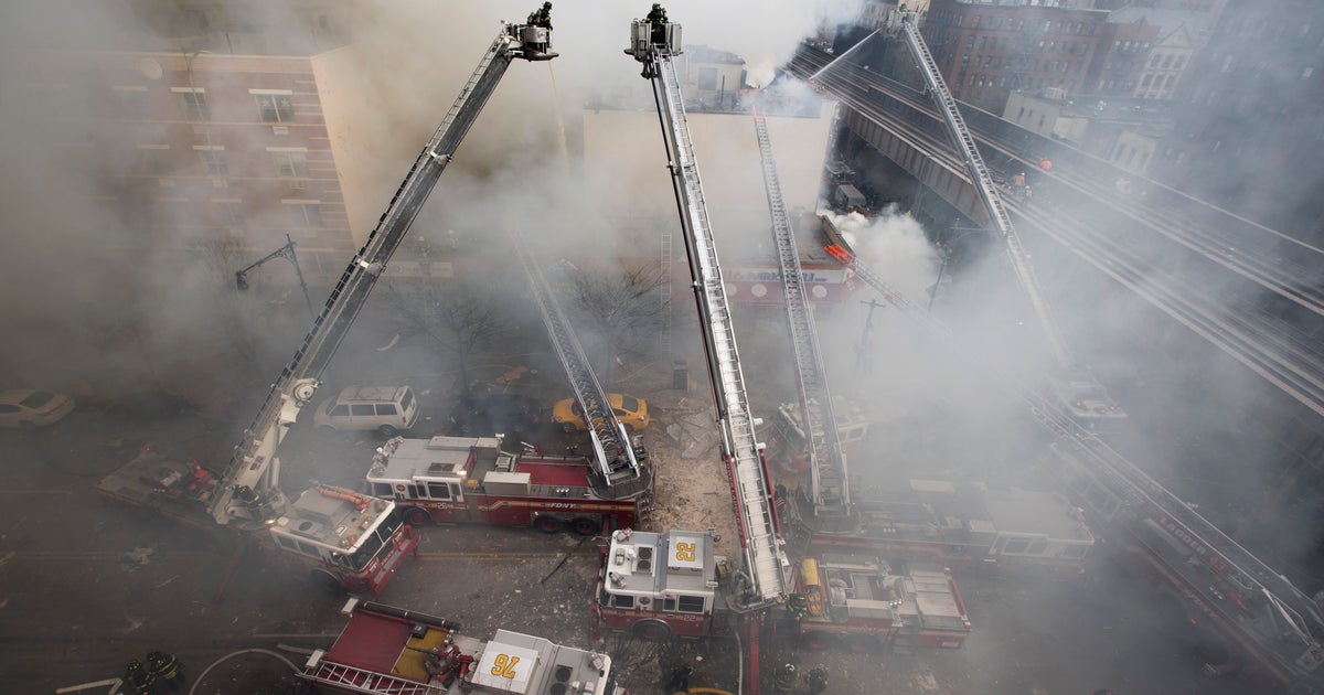 New York City explosion collapses buildings