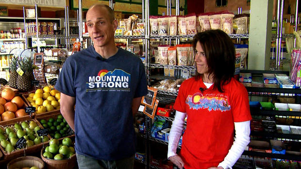St. Vrain Market owners Neal and Connie Sullivan  