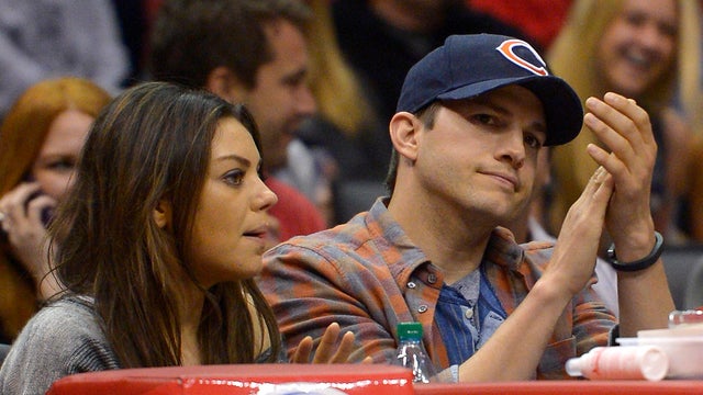 Mila Kunis and Ashton Kutcher 