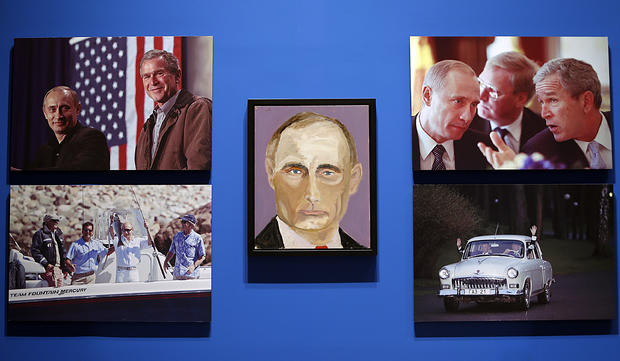 George W. Bush paintings 