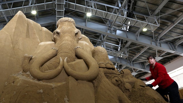 Sand Museum - Russia exhibit 