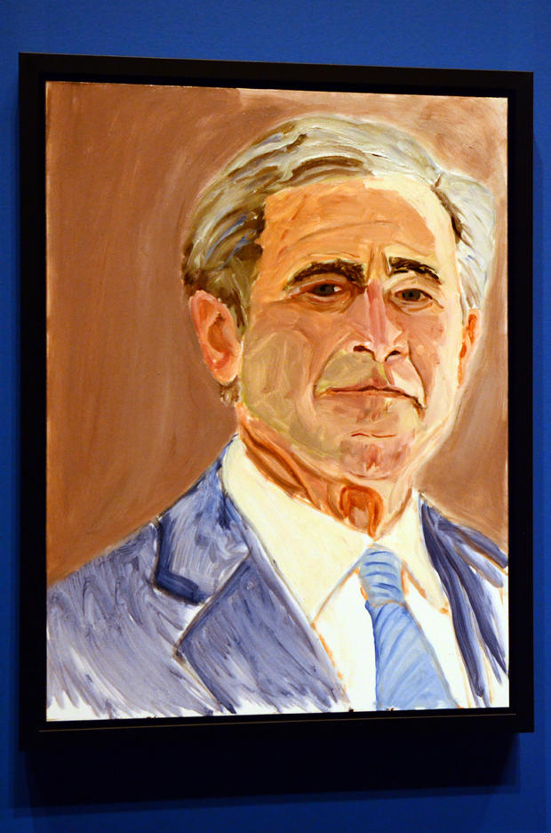George W. Bush paintings 