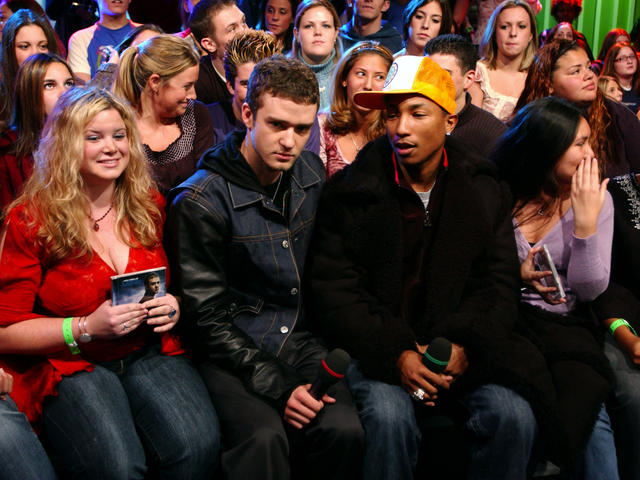 Pharrell of the Neptunes during 2003 Radio Music Awards - Arrivals News  Photo - Getty Images