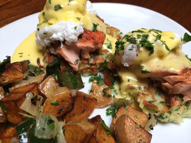 Franklin and Company eggs benedict 