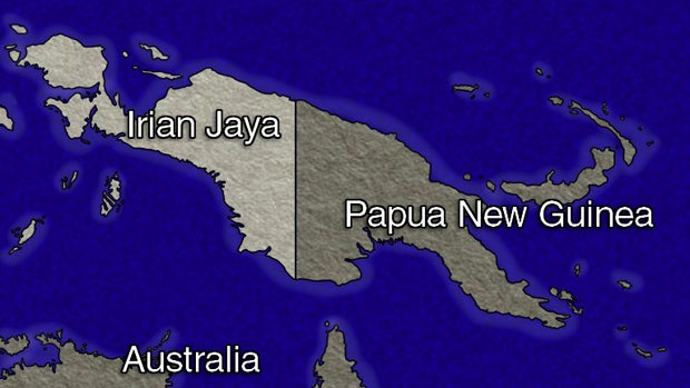 Papua New Guinea map 