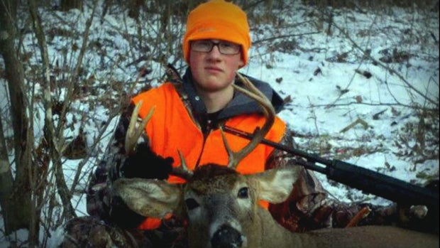 John David LaDue is seen in this picture obtained by CBS Minneapolis station WCCO-TV. 