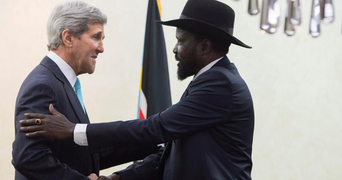 John Kerry Visits South Sudan Warns Govt And Rebels To Avert