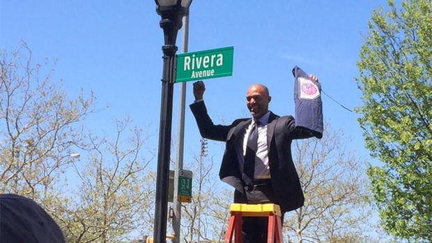 Mariano Rivera Unveils Rivera Avenue 
