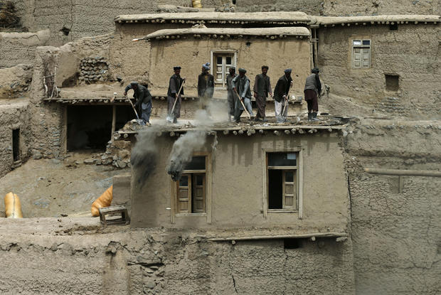 Afghan landslide 
