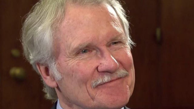 April 2013 file photo shows Oregon Gov. John Kitzhaber in his office in Salem 