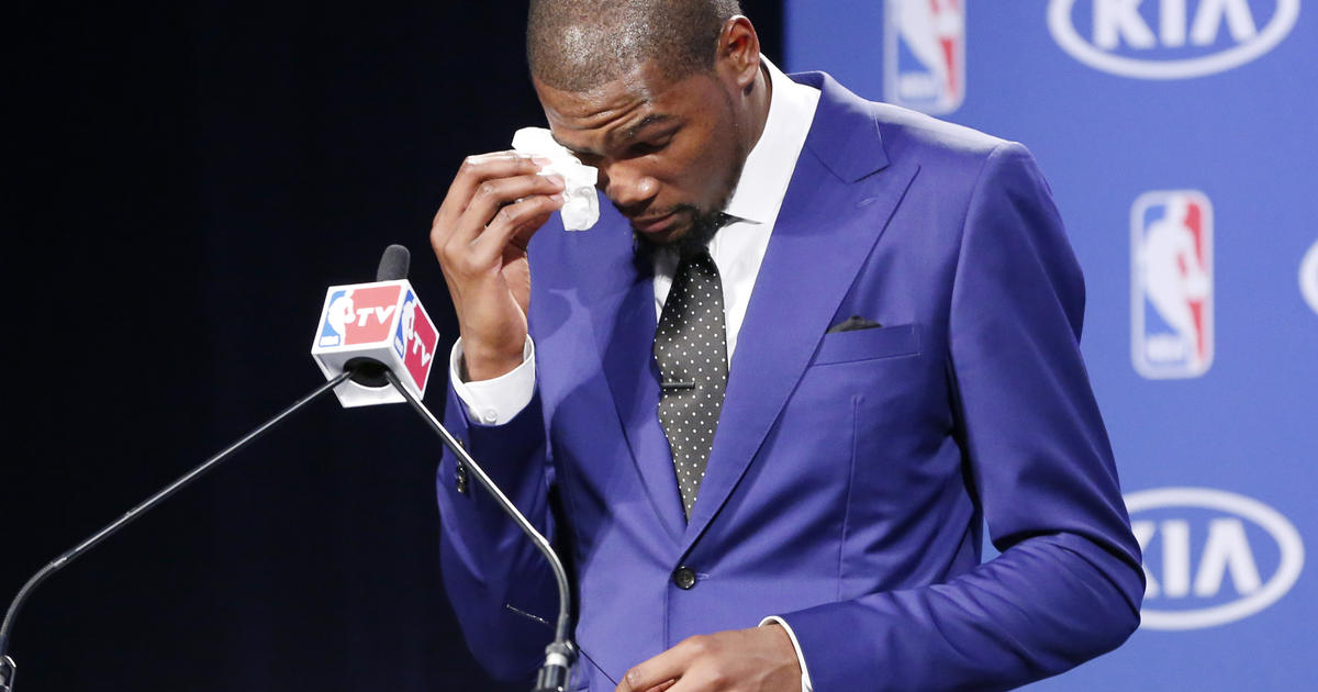 Kevin Durant to his mother: "You're the real MVP" - CBS News