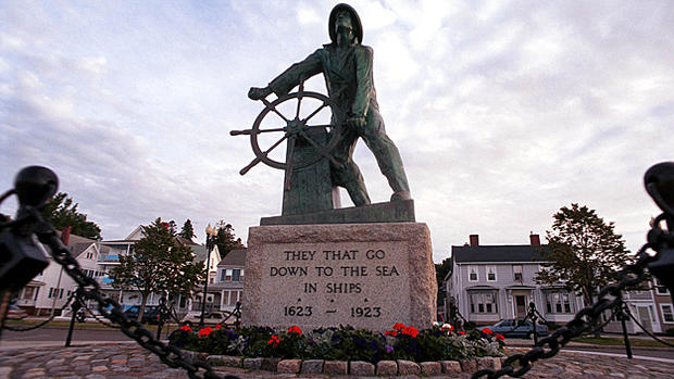Gloucester Fisherman Statue 