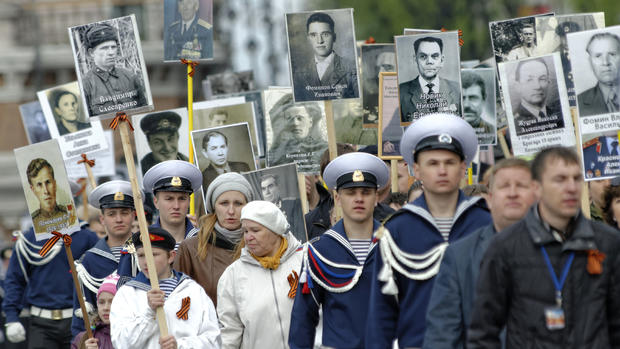 Victory day parade in Moscow 