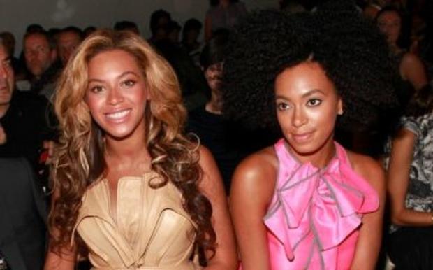 Beyonce and Solange 