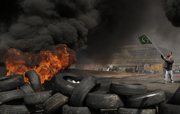 Brazil protests ahead of World Cup 2014 