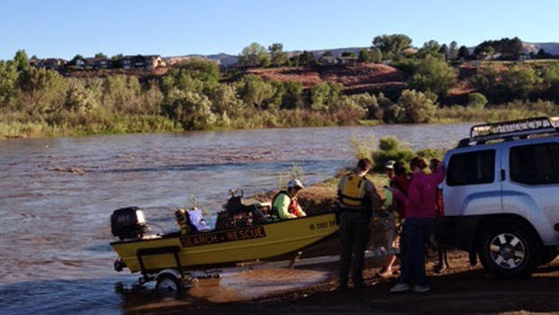 Colorado River Rafting Rescue 2 (from Mesa Co Sheriff's Dept) missing rafter Ctormy Taylor 
