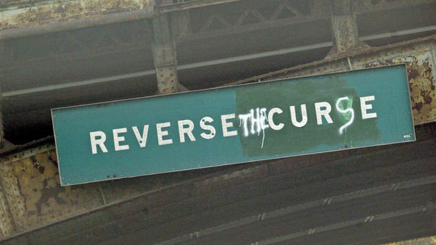Reverse the Curse sign 