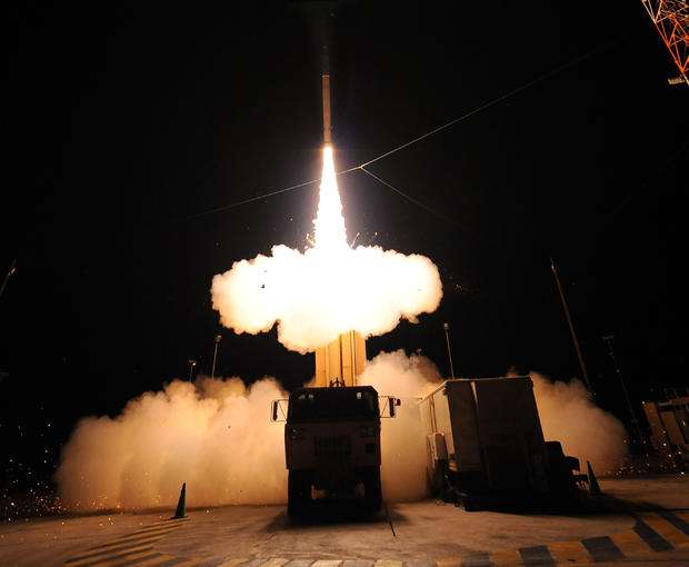 Lockeed Martin conducts a successful flight test of the Terminal High Altitude Area Defense (THAAD) Weapon System 