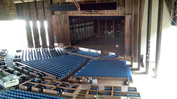 Mann Center for the Performing Arts main stage inside right 
