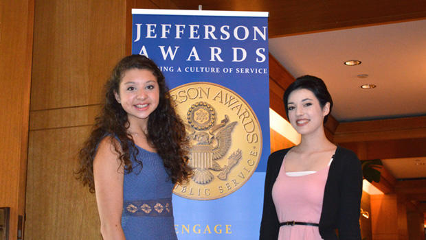National Jefferson Award Winners - Hindes, Kirsebom 