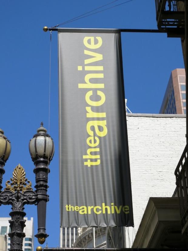 Archive sign 