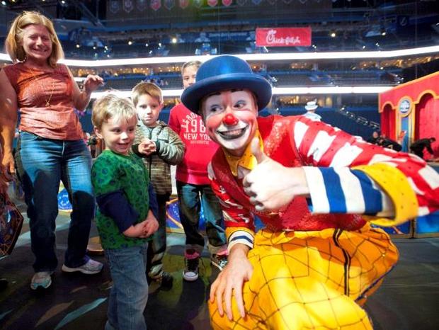 Clown Alley 1 - ringling bros. and barnum and bailey 