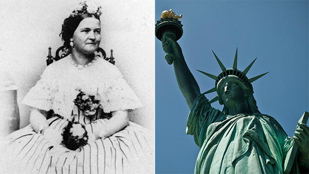 Mary Todd Lincoln_Statue Of Liberty 