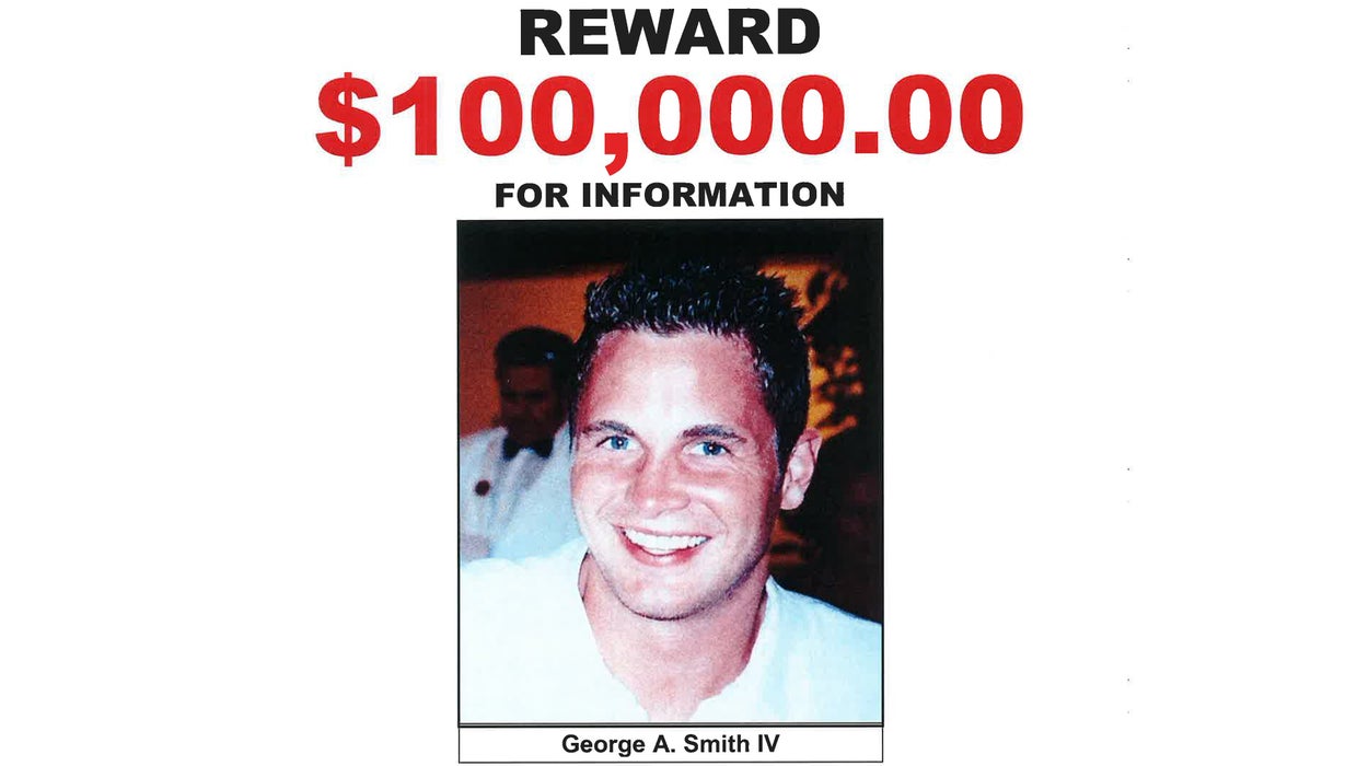 New 100,00 reward from family of Smith IV, who vanished during