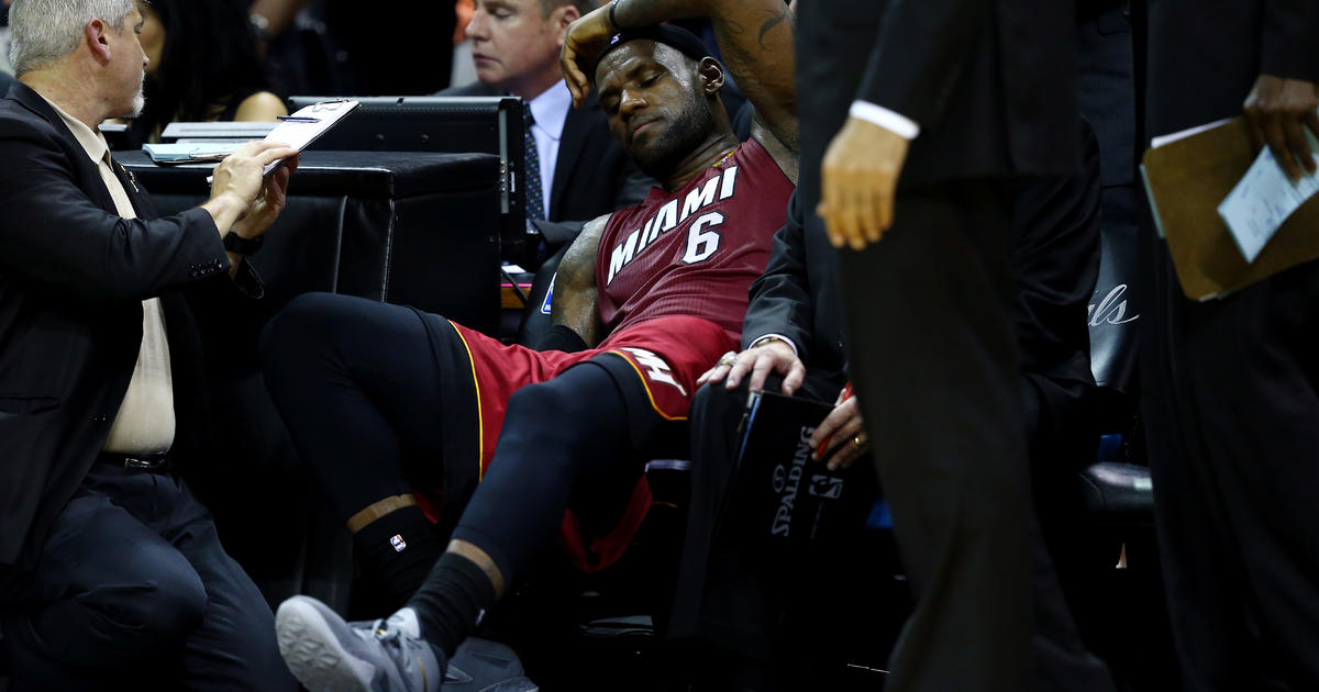 NBA auctions LeBron James' Finals 'Cramp Game' jersey for $50,020