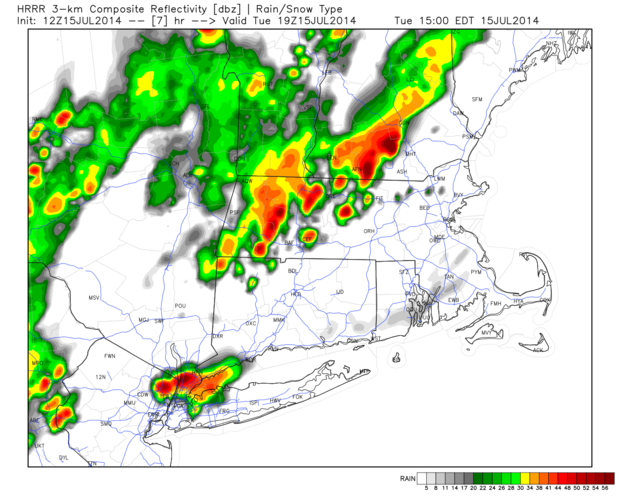 Afternoon Storm Threat 