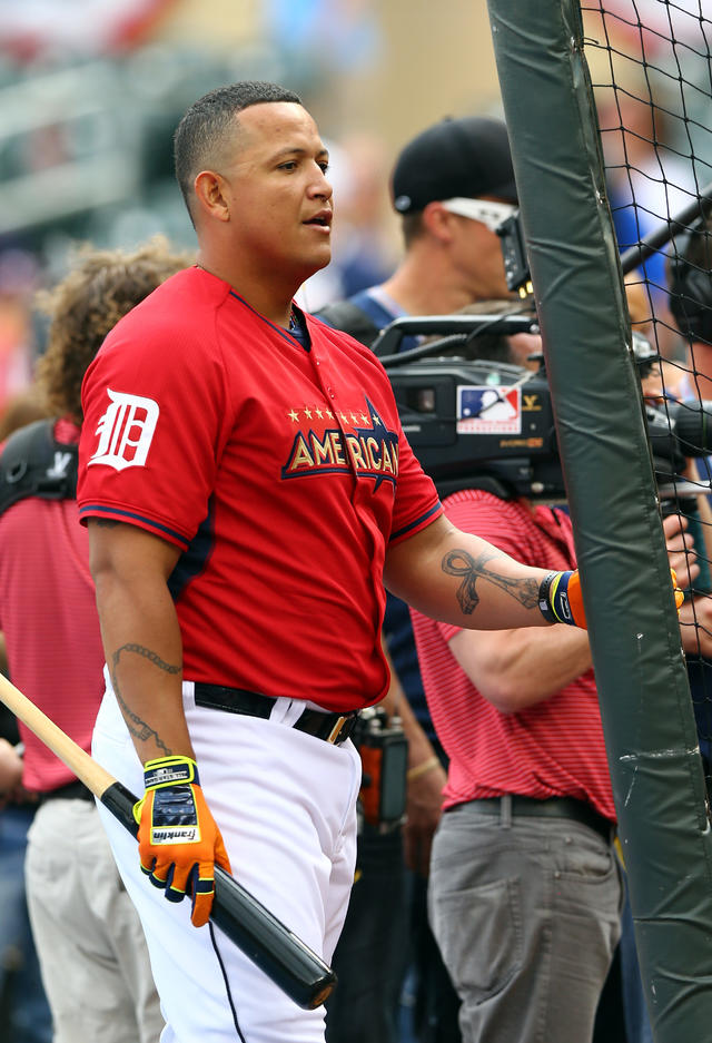 Miguel Cabrera And Max Scherzer At The 2014 All-Star Game