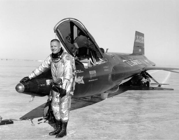 Armstrong as test pilot 