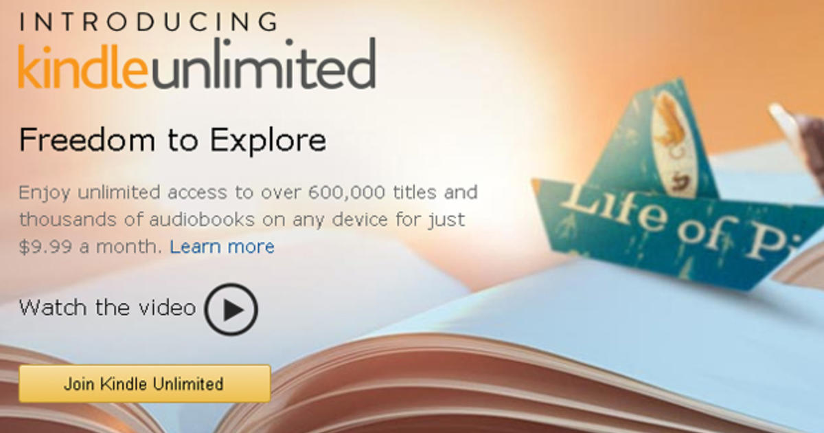 What you should know about Kindle Unlimited - CBS News