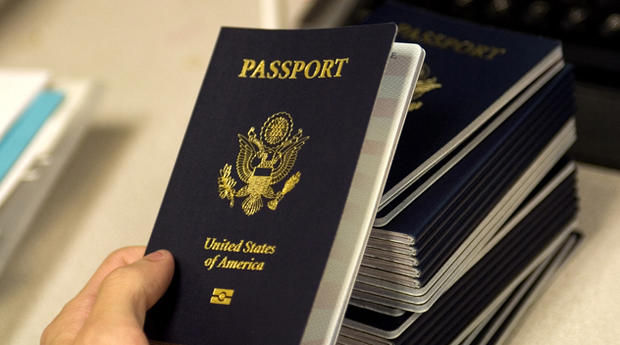U.S. Customs Examines American Passports 