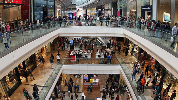 Shoppers Visit The Westfield Shopping Centre In Stratford As Traders Are Boosted By The Increased Olympic Footfall 