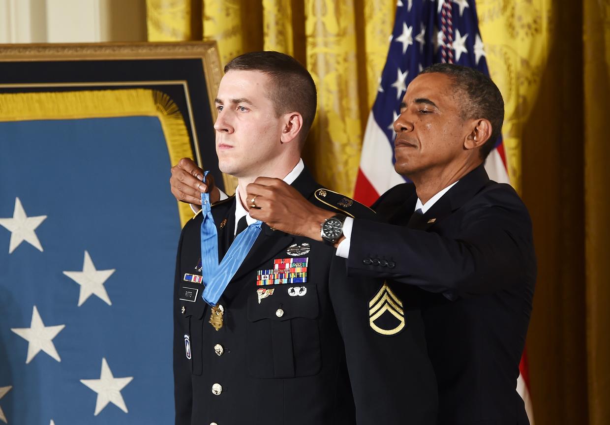 Ryan Pitts awarded the Medal of Honor