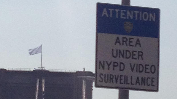 Mysterious White Flags On Brooklyn Bridge 