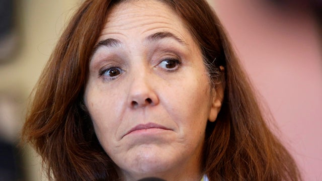 Mariela Castro, director of the Cuban National Sex Education Center, National Assembly member and daughter of Cuba's President Raul Castro, talks to the media in Havana July 24, 2014. 