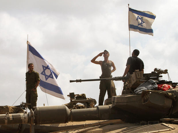 israel troops tanks generic 