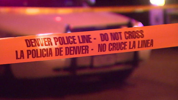 Denver Police Badge Generic Crime Tape 