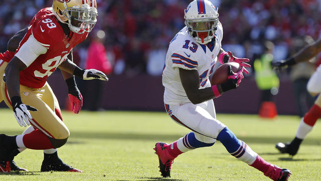 New WR Stevie Johnson gears up for 49ers debut