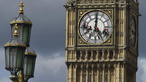 A rare look inside London's Big Ben 