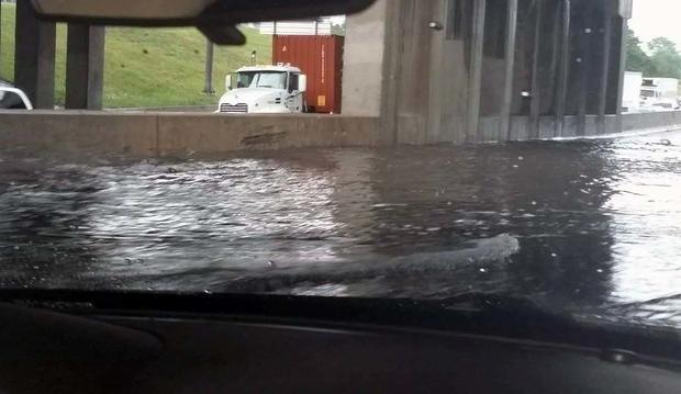 flooding I-94 and 75 