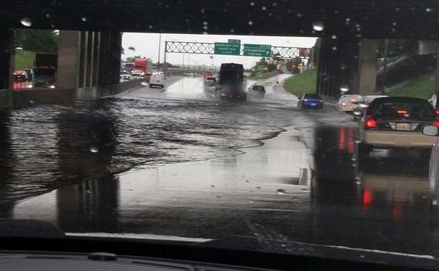 I-94 75 flooding 